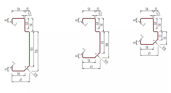4.5kw het Broodje die van rolling shutterlatjes Machineplc Convertor vormen
