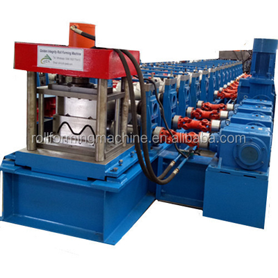16-20m/Min Highway Guardrail Roll Forming-de Omheining Roll Forming Machine van de Machinebarrière