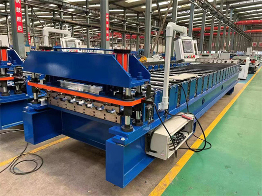 Het Comité van het hoge snelheidsdak Broodje die Machine 0.30.8mm vormen die voor dak wordt gebruikt