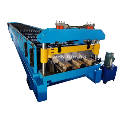 NIEUW DE COMMISSIE VAN DE ONTWERPmetaal GEGALVANISEERD VLOER DECKING BROODJE DIE MACHINE VORMEN