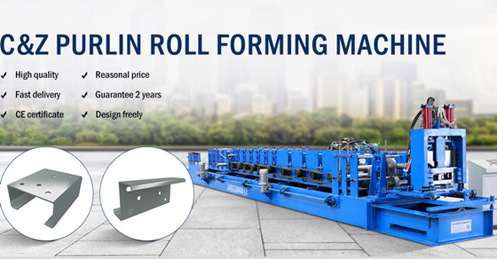 Hydraulisch Besnoeiingsc Z Purlin Broodje die Machine, Volledig Automatisch Z die Purlin vormen Machine maken
