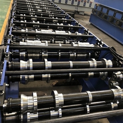 hoge snelheid gedrukt Trapezoïdaal het dakblad die van het kleurenstaal het paneelmachine maken van het machinedakwerk