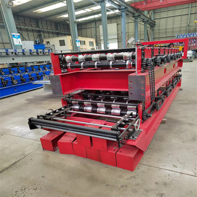 Galvalume trapezoïdaal bladbroodje die broodje vormen die van de machine het automatische rib machine vormen