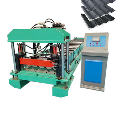 3-5m/Min Glazed Tile Cold Roll die Machine voor Bouw vormen
