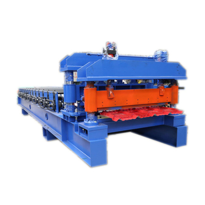 Kleurenstaal 0.30.8mm Verglaasd Tegelbroodje die Machine het Hydraulische Scheerbeurt Vormen vormen zich