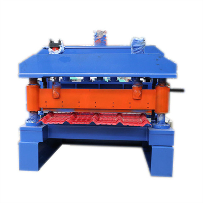 Kleurenstaal 0.30.8mm Verglaasd Tegelbroodje die Machine het Hydraulische Scheerbeurt Vormen vormen zich
