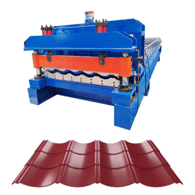 3-5m/Min Steel Tile Roll Forming-de Sterkte van de Machine235mpa Opbrengst