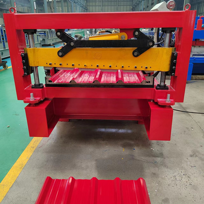 Rib Roof Panel Roll Forming-Machine 15m/Min Roof Panel Making Machine