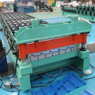 Hydraulisch het paneelbroodje die van het ibrdakwerk machine 0.31mm vormen colerstaal automatisch voor staalbouw