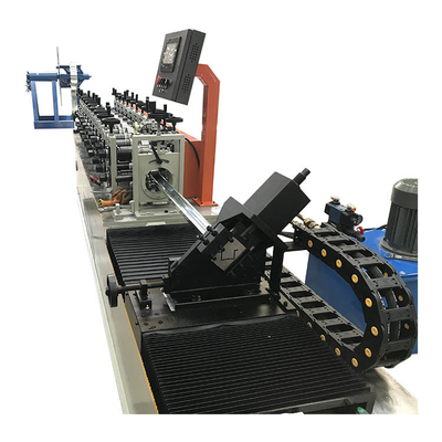 Het dubbele van de het Profiel Lichte Maat van Lijnen Omega C U Staal Keel Roll Forming Machine