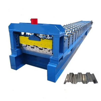 HET STAAL GEGALVANISEERDE DEK DIE VAN DE DE MACHINEvloer VAN DE ROLvloer DECKING MACHINE VORMEN