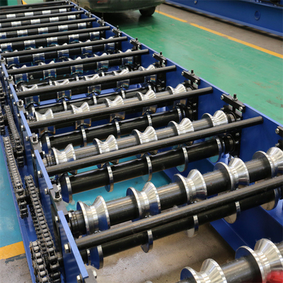 Het broodje die van het het dakpaneel van het kleurenstaal 15-20m/min machine volledig automatische 0.30.8mm vormen