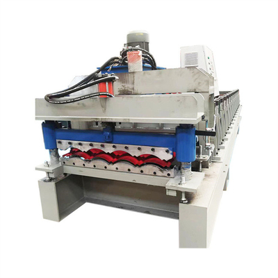 Verglaasd de tegelbroodje die van het ijzerstaal hoge snelheid machine 3-5m/min hydraulische scheerbeurt vormen