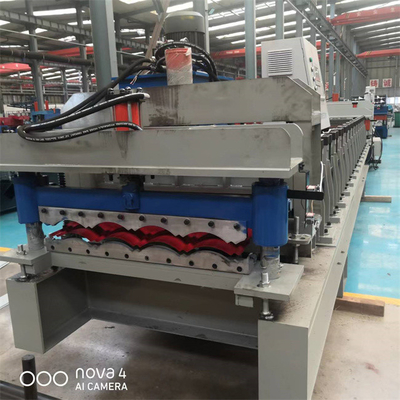 Verglaasd de tegelbroodje die van het ijzerstaal hoge snelheid machine 3-5m/min hydraulische scheerbeurt vormen