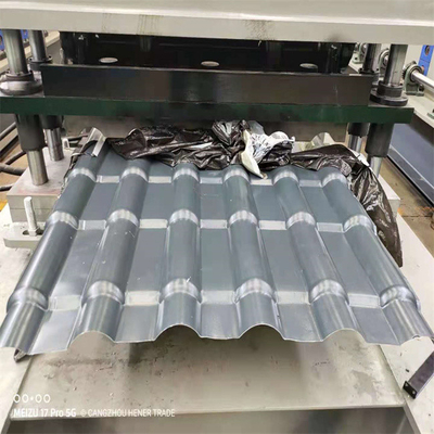 Broodje die van de kleuren het staal verglaasde tegel machine verglaasd blad vormen die machine 0.3mm0.8mm maken