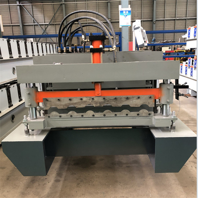 Regelbaar verglaasd van de de machinestap van het tegelbroodje vroeger van het de tegeldak het paneelbroodje die het staal van de machinekleur vormen