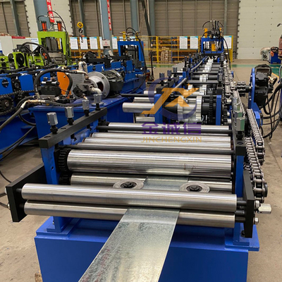 Energie - besparingsc Z Purlin Broodje die Machine, PLC het Kanaal Rolling Machine vormen van Controlecz