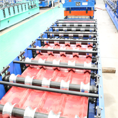 Verglaasde staal de bouw betegelt automatisch de kleurenstaal 0.30.8mm van de productiemachine