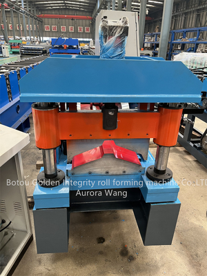 Van het het Staalmetaal van de goede Kwaliteitskleur het Dak Hoog Ridge Roll Forming Machine With - kwaliteit