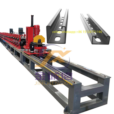 18m/Zonnestructuur Gegalvaniseerde het Staalrollen van Min Roll Forming Machine For