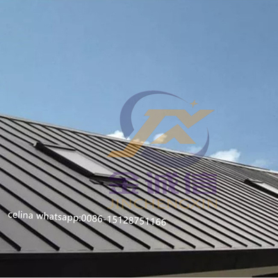 Blauwe de Machineplc van 8-12m/Min Standing Seam Roll Forming Controle
