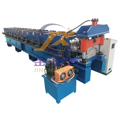 PLC van 380V 50Hz Ridge Cap Roll Forming Machine Siemens Controle Volledige Automatisch