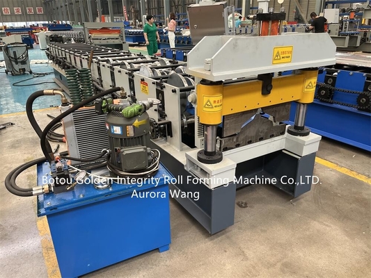 Van het Dakridge capping roll forming machine van het goede Kwaliteitsmetaal het Dak Ridge Cover Tile Making Machine