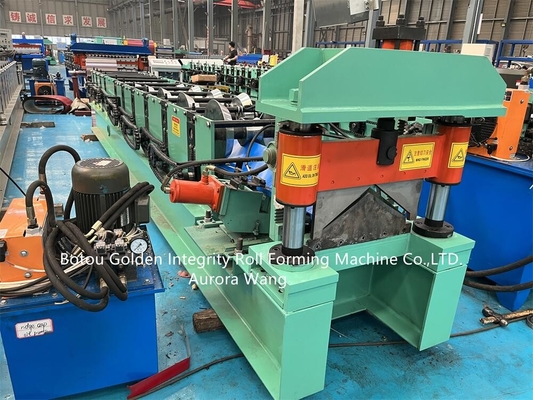 Van het het Dakblad van het goede Kwaliteits Cold-formed Metaal Broodje die van het de Kleurenstaal de Machine van Ridge Cap Cover Roll Forming van het Dakstaal vormen