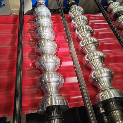 Broodje die van het het ijzer het staal golfblad van de hoge snelheidsvervaardiging machine voor Bouwmateriaal vormen