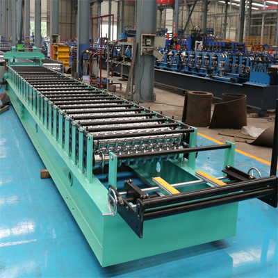 Het paneel van de dakmuur plooide bladbroodje vormt machinehoge snelheid 0.30.8mm 30m/min