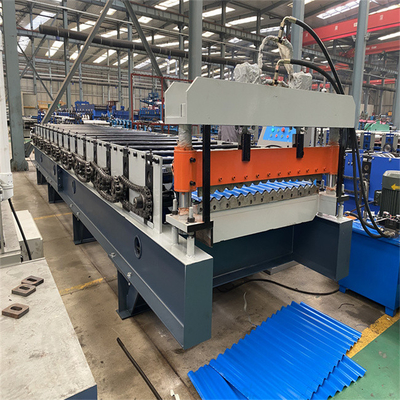 Het paneelbroodje die van het hoge snelheids corrygated het 30m/min golfstaal machine vormen tegel makend machine