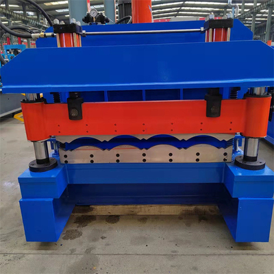 Het automatische het Dakcomité van het Kleurenstaal verglaasde Tegelsbladen Makend Broodje Vormt Machine