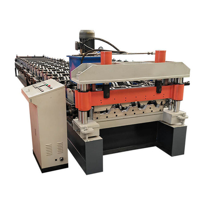 PLC het Broodje die van het Staaldek de Machine van de Vloerdecking van de Machine20m/min Hoge snelheid vormen