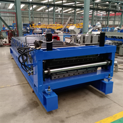 Dubbel de laagbroodje die van het kleurenstaal machine volledig automatische 0.3mm0.8mm vormen