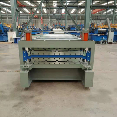 Broodje die van de het blad het dubbele laag van het metaaldakwerk machine aangepaste hoge snelheid vormen