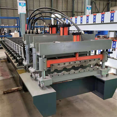De kleur bedekte Verglaasd Tegelbroodje met een laag Vormt de Bladen van het Machine20m/min Dakwerk Makend Machine