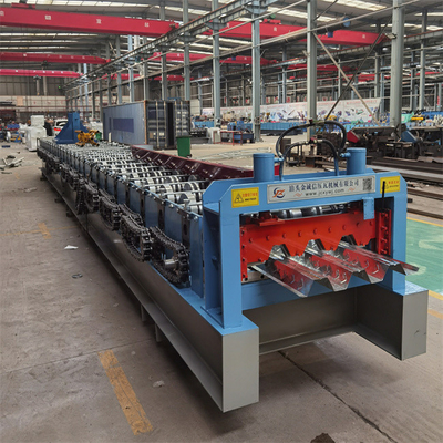 Het gegalvaniseerde Broodje die van Decking van de Staalvloer Machine Materiële Dikte vormen 0.8-1.5 Mm