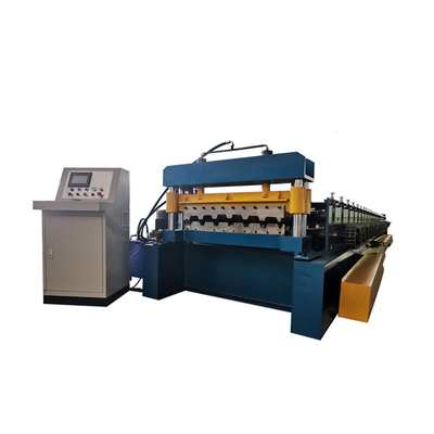 Het Broodje die van de Vloerdecking van Ce ISO de Bladen van het Machinedek vormen walst het Vormen van Machine koud