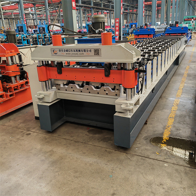Het samengestelde Broodje die van Decking van de Metaalvloer Machine Deltaplc Besturingssysteem vormen