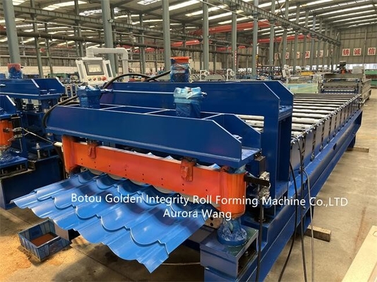 5.5Kw verglaasd Tegelbroodje die Machine Automatisch PLC Detla Systeem vormen