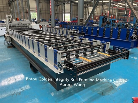Machine 5-6m/Min High Speed van de Bouwmateriaal de Metaal Verglaasde Tegel