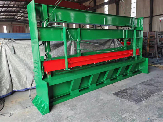 3m/6m/8m en Buigende Machine Gegalvaniseerd Blad die voor Dakwerk scheren
