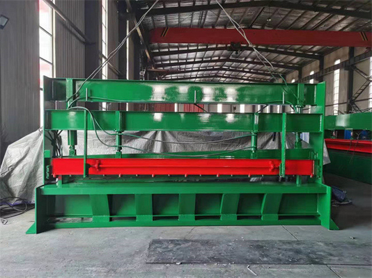 3m/6m/8m en Buigende Machine Gegalvaniseerd Blad die voor Dakwerk scheren