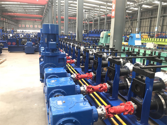 Vangrail die van de versnellingsbak de W Gevormde Weg Machine 380V voor Weg vormen