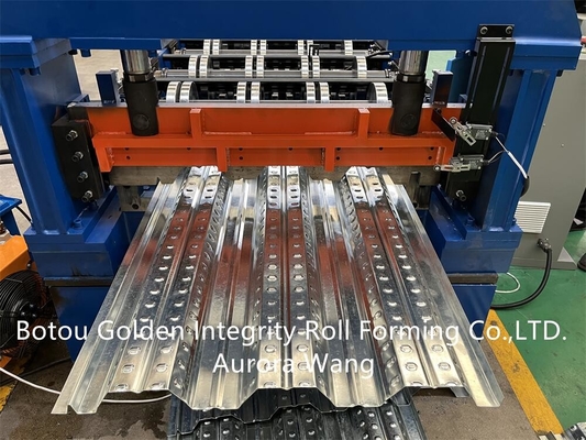 PPGI/PPGL het Broodje die van de dekvloer Machine 750mm vormen Efficiënte Breedte