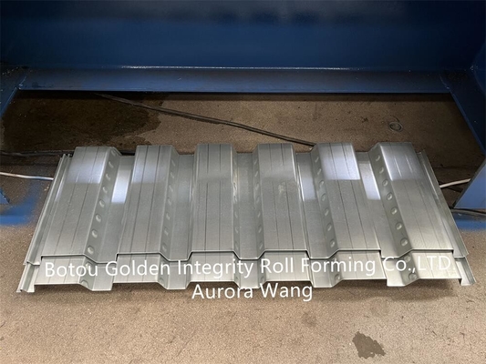 15m/Min Floor Decking Roll Forming-Machine16mpa Regelbare Druk