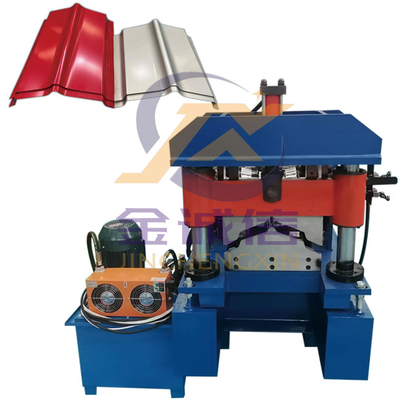 15-20m/Min Roof Ridge Cap Roll die Machine Gegalvaniseerde Staalplc Controle vormen