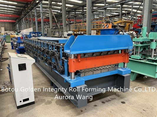 7.5Kw Broodje die van de staal het Dubbele Laag de Certificatie van Machineiso9001 Ce vormen