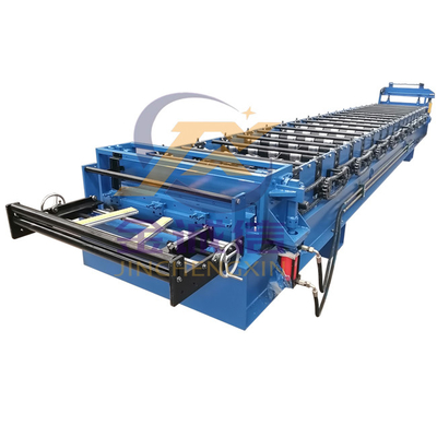 15m/min wals het Vormen van het Comité die van het het Metaaldak van de Materiaalrib Machine maken koud