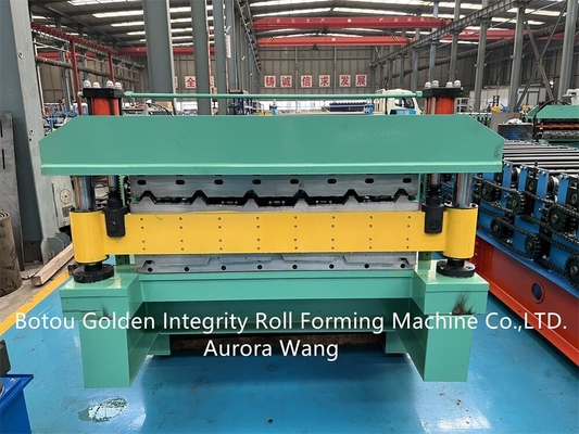 PLC Golfblad die Machine5.5kw bouwmaterialen vormen